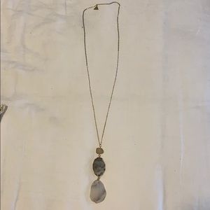 Anthropologie Stone Necklace